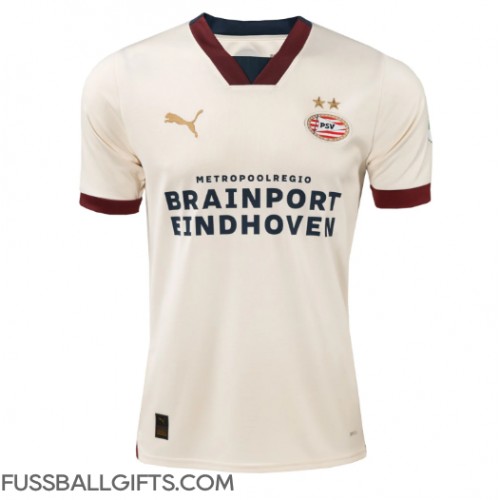 PSV Eindhoven Fußballbekleidung Auswärtstrikot 2023-24 Kurzarm